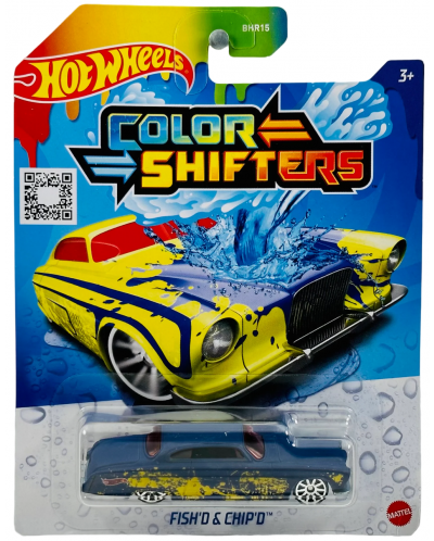 Αυτοκίνητο Hot Wheels Colour Shifters -Fish`d &Chip`d - 1